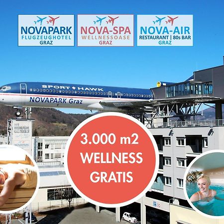 Novapark Flugzeughotel Graz Exterior photo